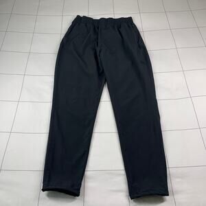 Menlo Club Grand AC Pants Mens Medium Black Gunner Joggers Athletic Rip Stop Gym